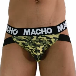 MACHO MX28MV Jockstrap Military Green S - anatomiczny